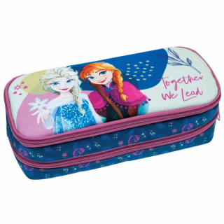 Penar Frozen, Together we lead, 2 compartimente, 26x6x10 cm, multicolor