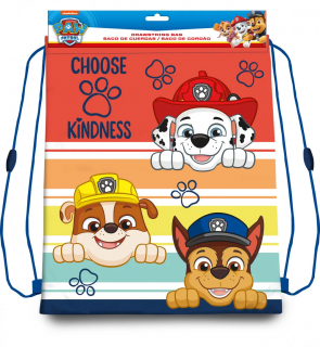 Sac sport Paw Patrol 40x30 cm, multicolor, baieti