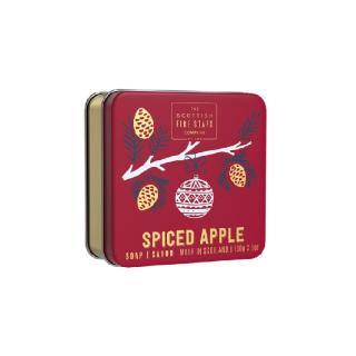 Sapun de lux Spiced Apple, 100 g, in cutie metalica