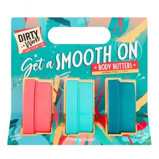Set Get a smooth on, Dirty Works, 3 x Unt de corp 50ml