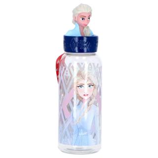 Sticla plastic, Frozen figurina 3D, 560 ml