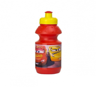 Sticla plastic sport Cars, 400 ml, rosu