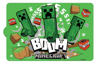 Suport farfurii Minecraft Boom, 43x28 cm