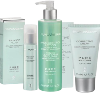 Set tratament complet anti-imperfectiuni, gama Pure Solutions