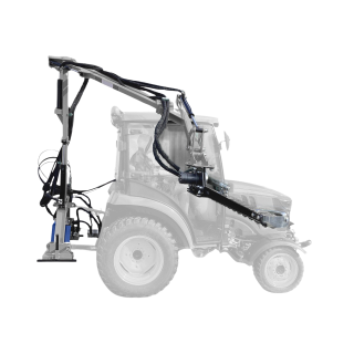 Bara de cosit cu brat telescopic, 130 cm, conectare cardan tractor, LK130S