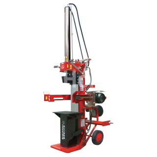 Despicator de lemne vertical, 13 tone, motor electric monofazat 2.2 kW  cardan tractor 18 CP, Ceccato Olindo SPLET13TL