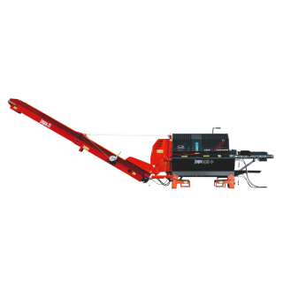 Linie de taiere si despicare lemne, motor electric + conectare cardan tractor, Japa  365PLUS Finlanda