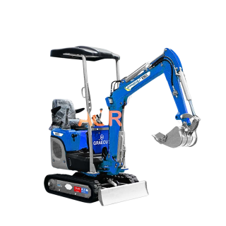 Miniexcavator EB10-PRO, 1.15 Tone, 10 CP, Motor Koop KD192, Diesel Graecus