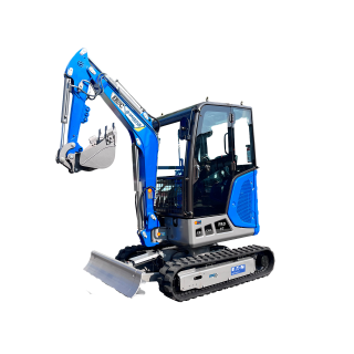 Miniexcavator EB27C-PRO, 2.7 tone,  19 CP Motor KUBOTA D1105 Diesel, cabina inchisa, GRAECUS