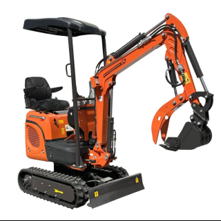 Miniexcavator Rhinoceros 108, 1 tona, 12 CP, motor KOOP