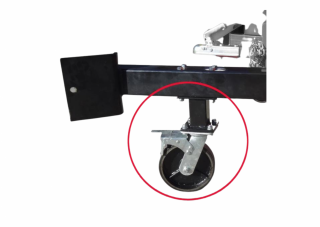 Roti de transport (set) pentru miniexcavator Jansen MB-300   MB-360