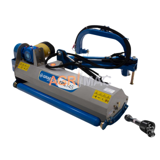 Tocator de vegetatie cu brat pentru tractor, 125 cm, conectare cardan tractor, EPK125