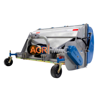 Tocator de vegetatie cu colector pentru tractor, 90 cm, conectare cardan tractor, MSK90