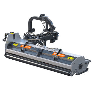 Tocator de vegetatie heavy duty pentru tractor cu brat, 180 cm, conectare cardan tractor, Aardenburg Beta XL 1800 Grizzly