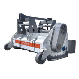 Tocator de vegetatie heavy duty reversibil cu 1 rotor alimentare, 150 cm , conectare cardan tractor, Aardenburg Sigma XL 1500