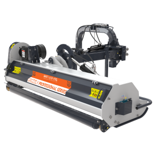 Tocator de vegetatie pentru tractor cu brat, 165 cm, conectare cardan tractor, Aardenburg Beta M Grizzly 1650
