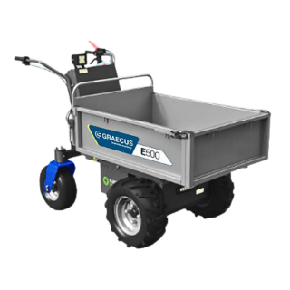 Transportor dumper electric , motor electric 1000W, 48V, 500kg, Graecus E500
