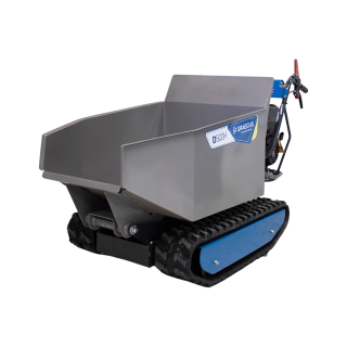 Transportor dumper senilat, 9 CP, 500kg, basculare hidraulica, Graecus D500H