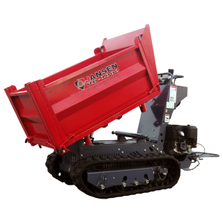 Transportor dumper senilat, motor BriggsStratton, 14 CP, 1000kg, Jansen RD-1000