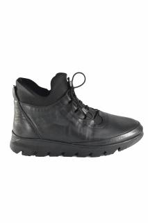 Ghete dama 100% piele naturala, SCV, Negru