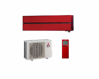 Aer Conditionat Mitsubishi Kirigamine Style MSZ-LN25VG2R   MUZ-LN25VG2 R32 Inverter 9000 BTU Ruby Red