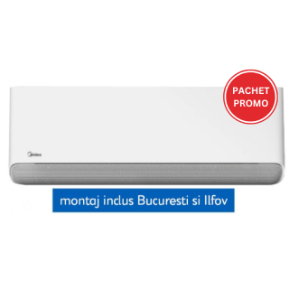 Aparat de aer conditionat Midea Breezeless E CB1-12HRFN8-CB1-12HFNX Inverter 12000 BTU-MONTAJ INCLUS BUCURESTI SI ILFOV