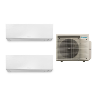 Aparat de aer conditionat multisplit Daikin Bluevolution cu doua unitati interne Perfera 7000 si 12000 BTU