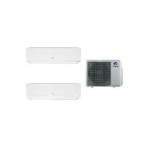 Aparat de  aer conditionat multisplit Gree cu  doua  unitati interne Bora A5 12000  BTU, unitatea externa 24000 BTU