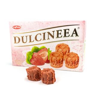 Bomboane Bucuria fondant Dulcineea capsune 300gr-OFERTA 1+1 GRATIS