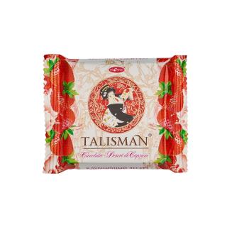 Tableta de ciocolata Talisman desert de capsuni 50 g