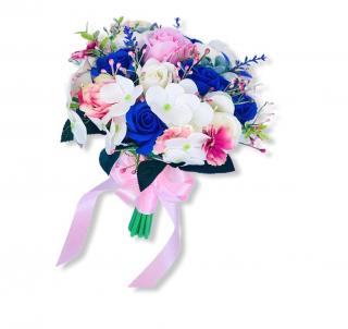 Buchet de Flori  EVENTISSIMI - Trandafiri si Hortensii, Multicolor