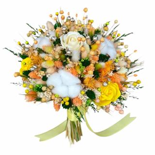 Buchet personalizabil, ideal pentru cununie civila, nunta, mireasa, nasa  sau cadou,