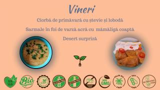 Meniul vegan de vineri 21.03.2025