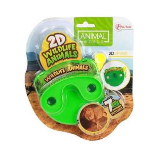 Aparat de vizualizat diapozitive Animale salbatice Toi-Toys TT35622A