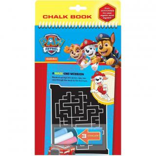 Carte de activitati cu creta Paw Patrol Chalk Book Alligator AB3296PWCH