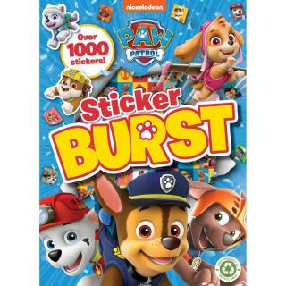 Carte de activitati cu peste 1000 de stickere Paw Patrol Sticker Burst Alligator AB3436PWSBG