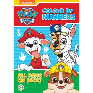 Carte de colorat pe numere Paw Patrol Alligator AB3430PWCO