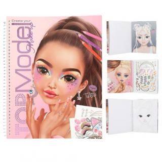 Carte de colorat TOPModel Make-Up