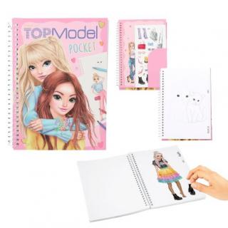 Carte de colorat TOPModel Pocket Girls