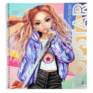 Carte de colorat TOPModel POPSTAR
