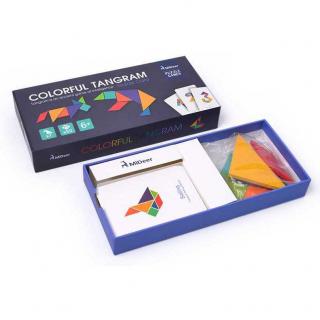 Joc educativ Tangram Colorat Mideer MD1035