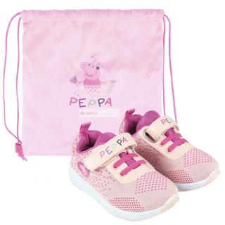 Pantofi sport usori cu saculet inclus -Peppa Pig