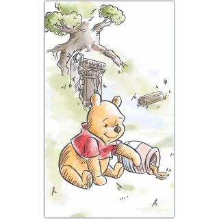 Prosop fata Wihhie The Pooh 30x50 cm SunCity CBX211030WP