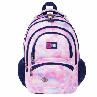 Rucsac St.right cu 4 compartimente 42 cm Pink Sky