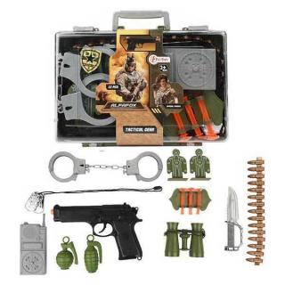 Set Militar cu accesorii Alfafox Toi-Toys TT14706A