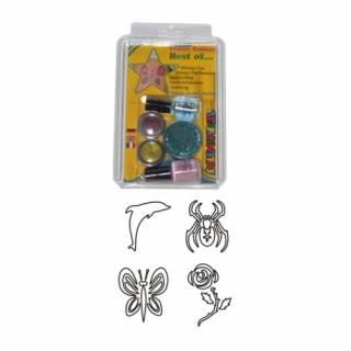 Set tatuaje temporare germane (glitter tattoos) Best Of Eulenspiegel ST730515EULGT