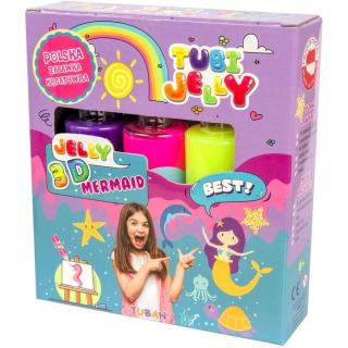 Set Tubi Jelly cu 3 culori - Sirena Tuban TU3316