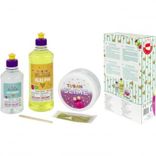 Slime Set XL DIY ,   Stralucire Aurie Tuban TU3174