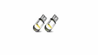 Set 2 Becuri Led T10 w5w Canbus Cob - lumina alba