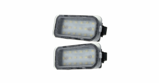 Set 2 Lampi Iluminare Numar LED pentru Ford si Jaguar